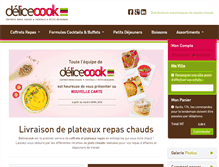 Tablet Screenshot of delicecook.com